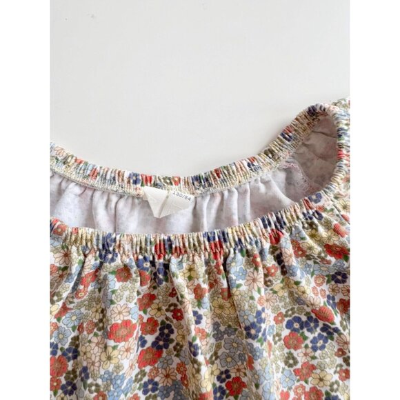 Girls' ARKET Floral Cotton Jersey Relaxed A-Line Tent Dress, Size 6-8Y - Picture 3 of 11